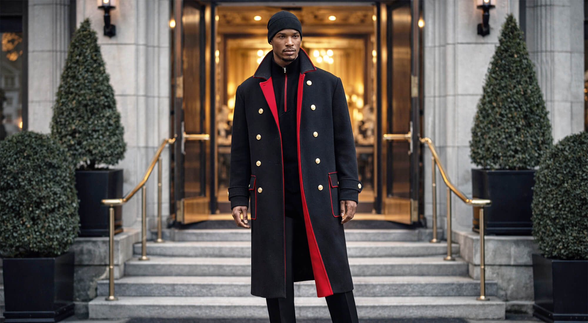 Custom Hotel Doorman Overcoats | Luxury Doorman Overcoats